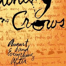 Counting Crows' AUGUST AND EVERYTHING AFTER to Join VinylPhyle Catalog