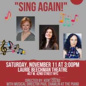 Teresa Fischer, Jenny Greeman and Mary Sheridan to Present SING AGAIN! in November