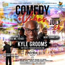 Kyle Grooms to Headline COMEDY & VIBES at Hard Rock Cafe