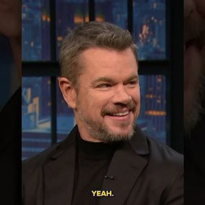 Matt Damon Shares His Family's Reaction to Argentina's World Cup Final Run on LATE… Video