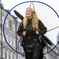 Sacha Dench Visits Edinburgh Ahead Of Her Appearance at Edinburgh Science Festival