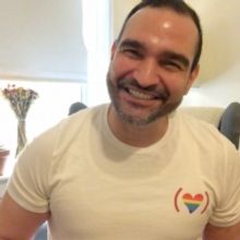 Behind the Rainbow Flag: Javier Munoz Shares a Happy Memory of His First Pride Parade