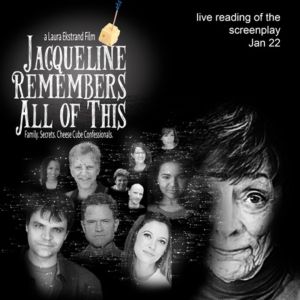 Reading of the Screenplay JACQUELINE REMEMBERS ALL OF THIS Comes to Vivid Stage This…