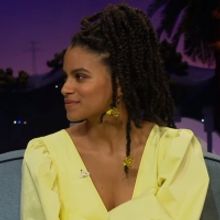 VIDEO: Zazie Beetz Talks About Sneaking Food Into the Movies on THE LATE LATE SHOW WI