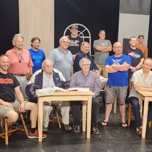 Cast Set for 1776 at Lewiston-Auburn Community Little Theatre