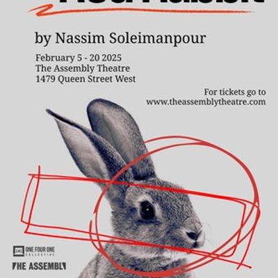 WHITE RABBIT RED RABBIT Returns to Toronto at the Assembly Theatre