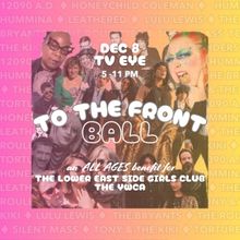 TO THE FRONT BALL Fundraiser to Take Place at Ridgewood's TV Eye