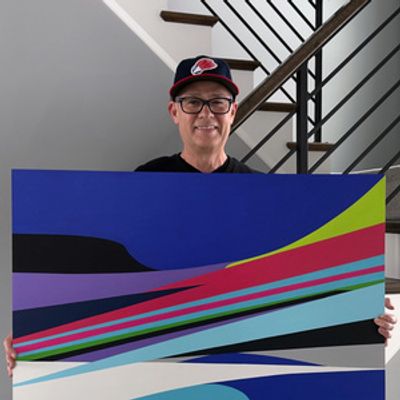 UNFOLDING to Open at Pittsford Fine Art Featuring Abstract Painter Mark Stone