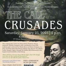 Sankofa African American Theatre Company And Penn State Harrisburg Present THE CALL O
