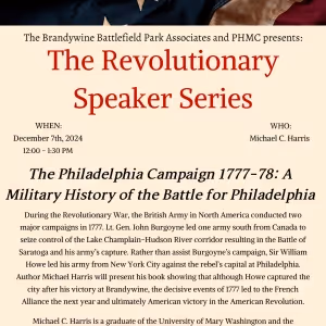 December Revolutionary Speaker Series to Present Michael C. Harris & The…