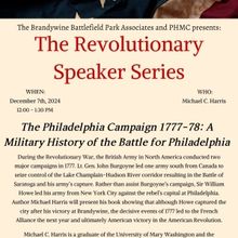 December Revolutionary Speaker Series to Present Michael C. Harris & The Philadelphia