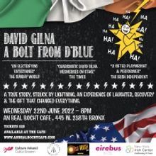 David Gilna to Present A BOLT FROM D'BLUE at An Beal Bocht Cafe