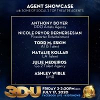 3-D THEATRICALS Announces July 17 3D+U Agent Showcase