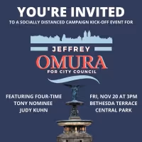Jeffrey Omura Presents Kick-Off Event Announcing Candidacy for City Council…
