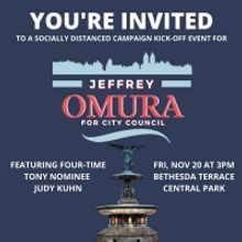 Jeffrey Omura Presents Kick-Off Event Announcing Candidacy for City Council, Featurin