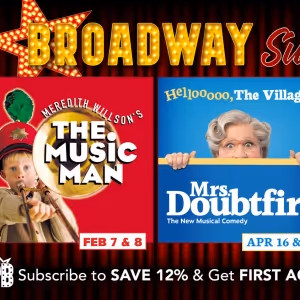 THE MUSIC MAN, MRS. DOUBTFIRE & BEETLEJUICE Set for The Sharon 2025–2026 Broadway…