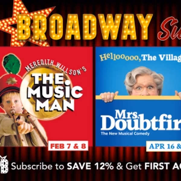 THE MUSIC MAN, MRS. DOUBTFIRE & BEETLEJUICE Set for The Sharon 2025–2026 Broadway S Photo