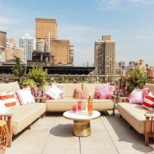 MONDRIAN TERRACE Transforms to Rosé Terrace for Spring Party on 3/20