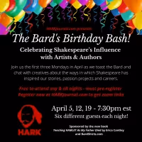 HarkJournal.com to Host Shakespeare Birthday Events Featuring Artist and Author…