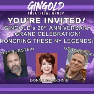 Danny Burstein, Gray Coleman, and Donna McKechnie to be Honored at Gingold…