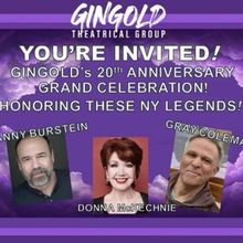 Danny Burstein, Gray Coleman, and Donna McKechnie to be Honored at Gingold Theatrical