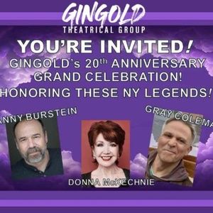 Danny Burstein, Gray Coleman, and Donna McKechnie to be Honored at Gingold Theatrical Group Gala