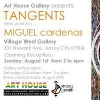The Art House Gallery Presents TANGENTS, New Work By Miguel Cardenas