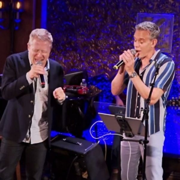 Video: Adam Pascal and Anthony Rapp Sing From RENT at 54 Below - Cabaret Theater Video
