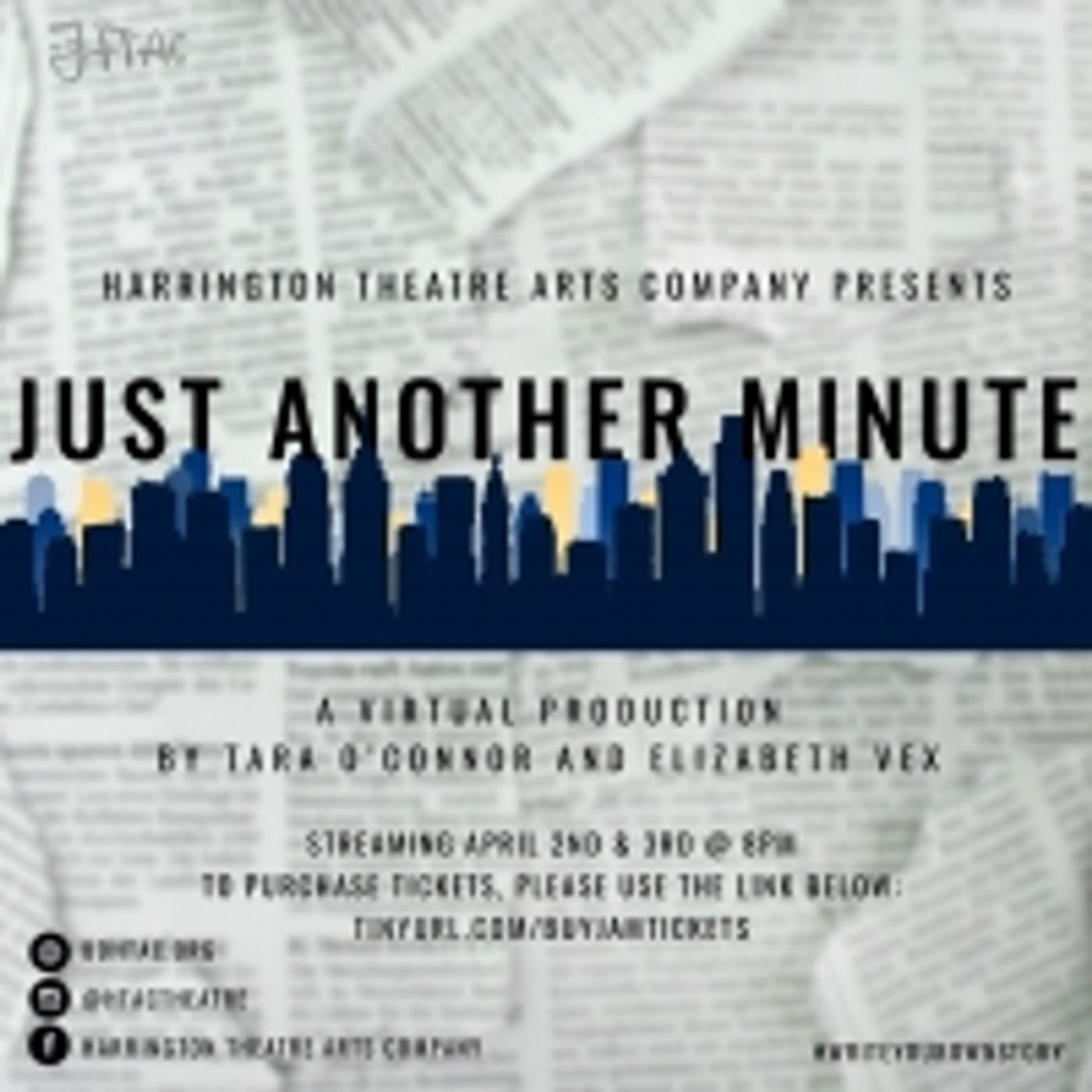 Student Blog: Just Another Minute: An All-New Musical Celebrating Connection in An All-Virtual World