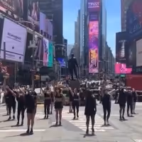 Broadway Performers Create Times Square Project, Bringing Dance, Energy and…