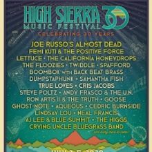 High Sierra Music Festival Reveals Initial Lineup For 30th Year Celebration