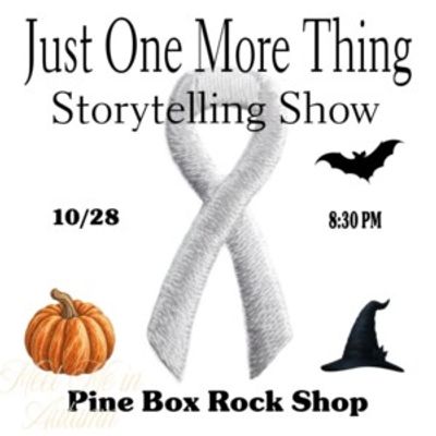 JUST ONE MORE THING Storytelling Show to Honor Blindness Awareness Month