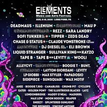 Elements Music & Arts Festival Unveils Phase One Lineup For 2025