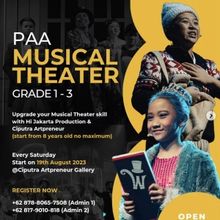Hi Jakarta Production Hosts PAA Musical Theatre For Grades 1-3