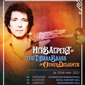 Herb Alpert to Tour UK With THE TIJUANA BRASS in May 2027 Video