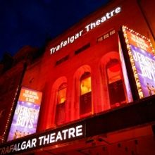 Trafalgar Theatre Lights Up in Red to Mark Year Anniversary That Theatres Went Dark