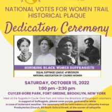 Brooklyn To Honor Black Woman Suffragists at Cuyler-Gore Park In Fort Greene