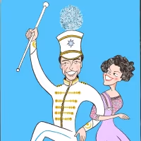 Ken Fallin Draws the Stage - THE MUSIC MAN
