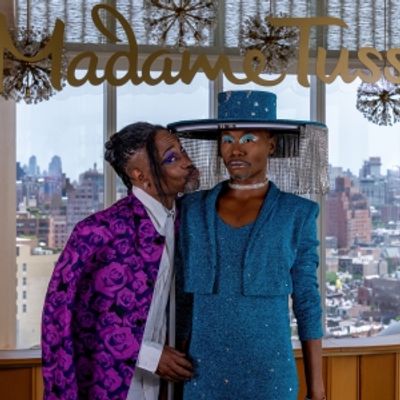 Photos & Video: Billy Porter Reveals His First Madame Tussauds Wax Figure