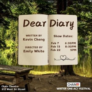 DEAR DIARY By Kevin Cheng To Premiere At Chain Winter One-Act Festival