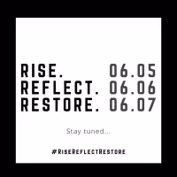 Nathaniel Hunt Presents RISE. REFLECT. RESTORE: A Three Day Virtual Fundraiser for…