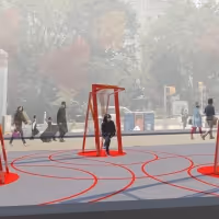 7th Annual Flatiron Plaza Design Installation Evokes Connections During Pandemic
