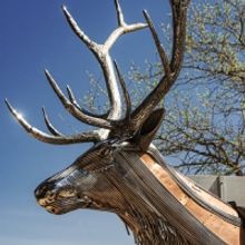 ELK By Travis Sorenson Wins SculptureWalk's 2022 People's Choice Award