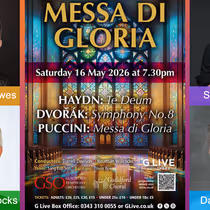 Guildford Choral & Symphony Orchestra to Present MESSA DI GLORIA at GLive