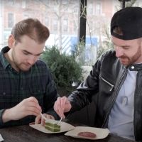 VIDEO: Matt Mucha and Taylor Okey Snack on Audrey II on SECOND ACT SNACKS Video