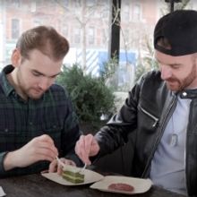 VIDEO: Matt Mucha and Taylor Okey Snack on Audrey II on SECOND ACT SNACKS