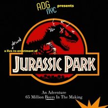 A Drinking Game NYC Will Perform JURASSIC PARK Next Week