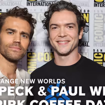 Ethan Peck & Paul Wesley Get Into Their Spock-Kirk 'Coffee Date' Chemistry at SDCC