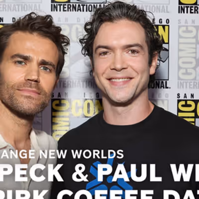 Ethan Peck & Paul Wesley Talk Spock-Kirk Chemistry at SDCC