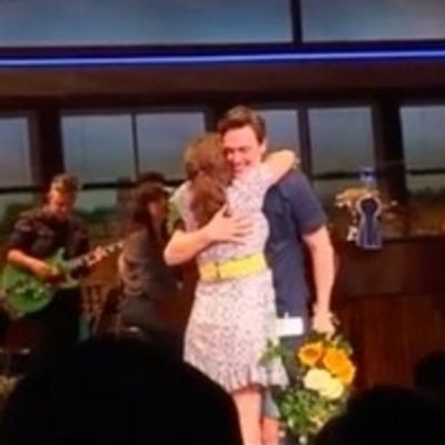 VIDEO: Shoshana Bean and Erich Bergen Take Final Bows in WAITRESS